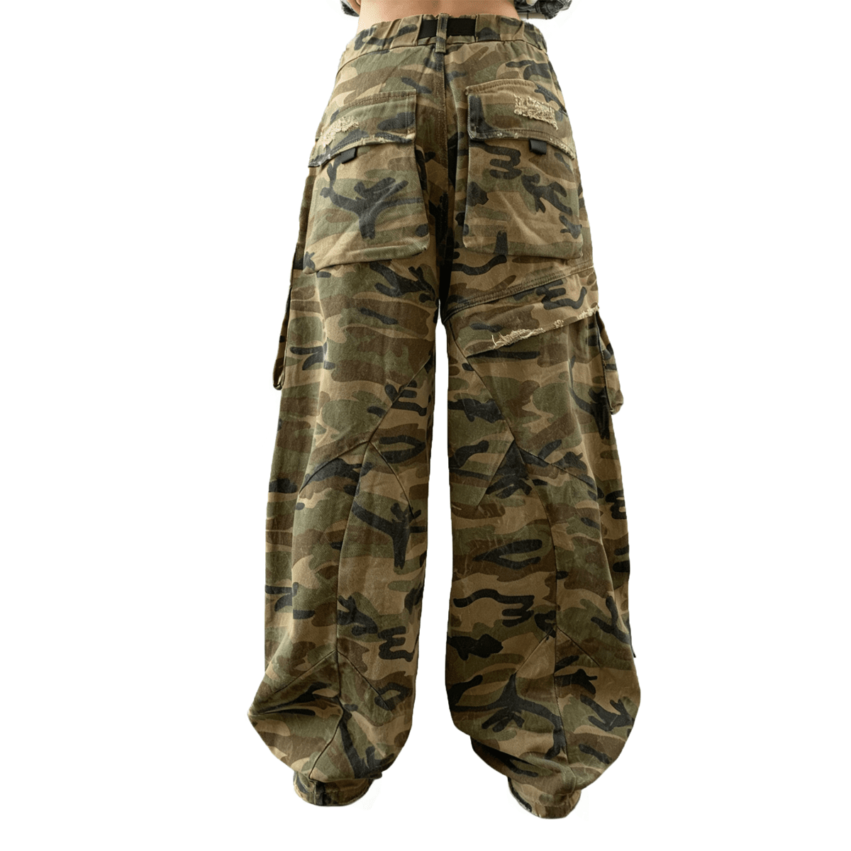 Camouflage Cargo Jeans