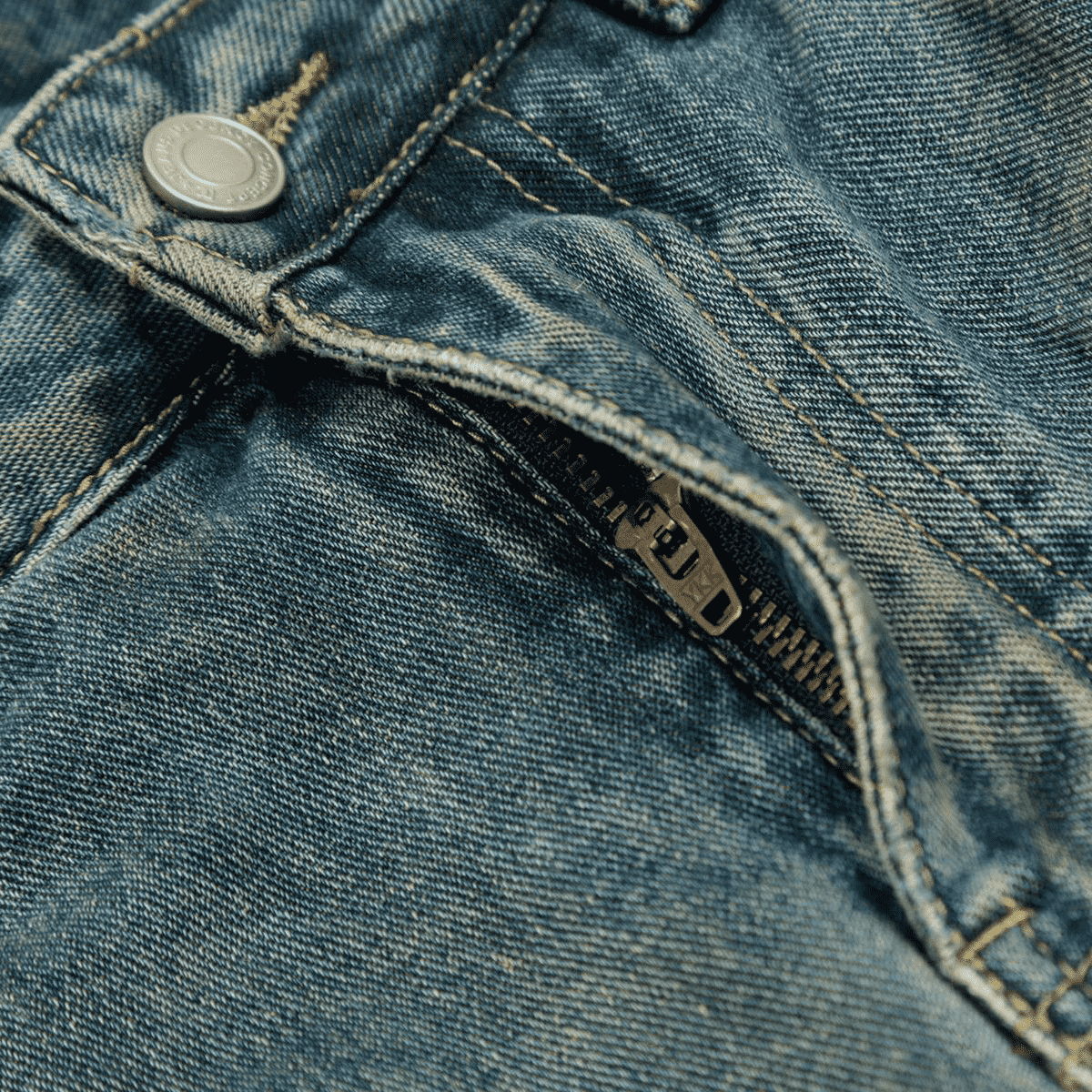 New Year Reset Camouflage Denim Shorts